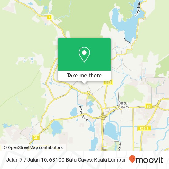 Jalan 7 / Jalan 10, 68100 Batu Caves map