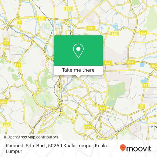 Rasmudi Sdn. Bhd., 50250 Kuala Lumpur map