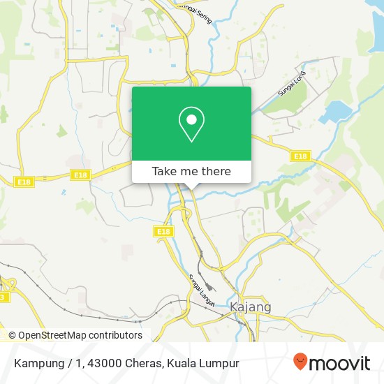 Peta Kampung / 1, 43000 Cheras