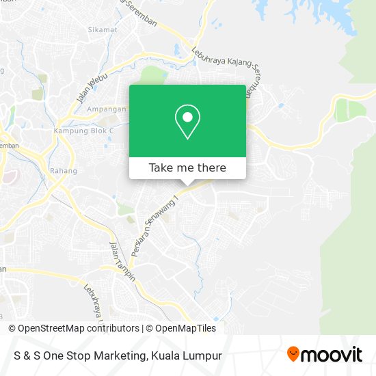 S & S One Stop Marketing map