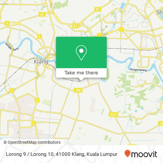 Peta Lorong 9 / Lorong 10, 41000 Klang