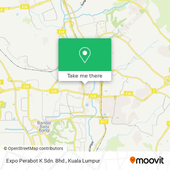 Peta Expo Perabot K Sdn. Bhd.