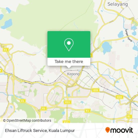 Ehsan Liftruck Service map