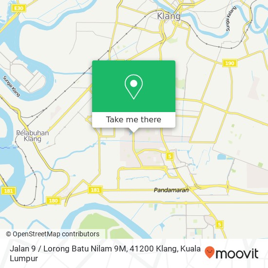 Jalan 9 / Lorong Batu Nilam 9M, 41200 Klang map