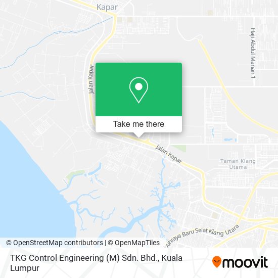 TKG Control Engineering (M) Sdn. Bhd. map
