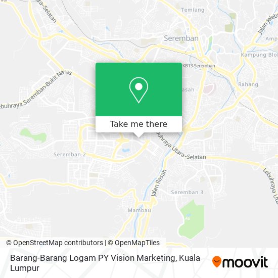 Peta Barang-Barang Logam PY Vision Marketing