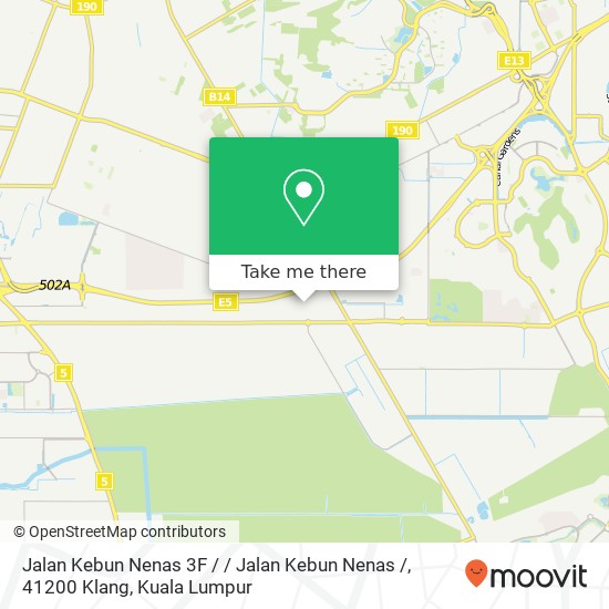 Peta Jalan Kebun Nenas 3F / / Jalan Kebun Nenas /, 41200 Klang