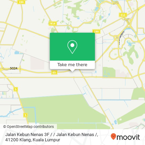 Peta Jalan Kebun Nenas 3F / / Jalan Kebun Nenas /, 41200 Klang