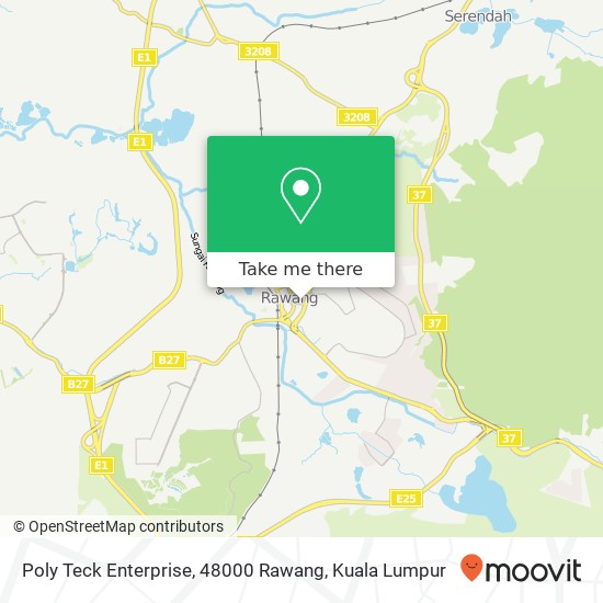 Poly Teck Enterprise, 48000 Rawang map
