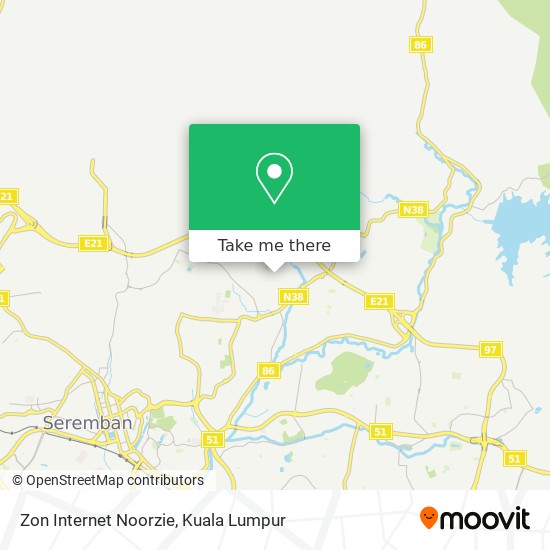 Zon Internet Noorzie map