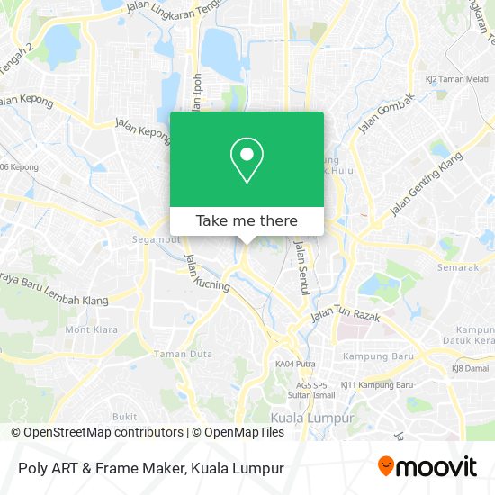 Poly ART & Frame Maker map