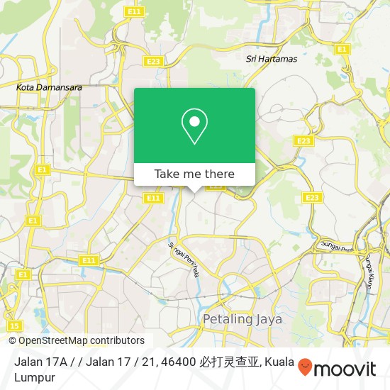 Jalan 17A / / Jalan 17 / 21, 46400 必打灵查亚 map