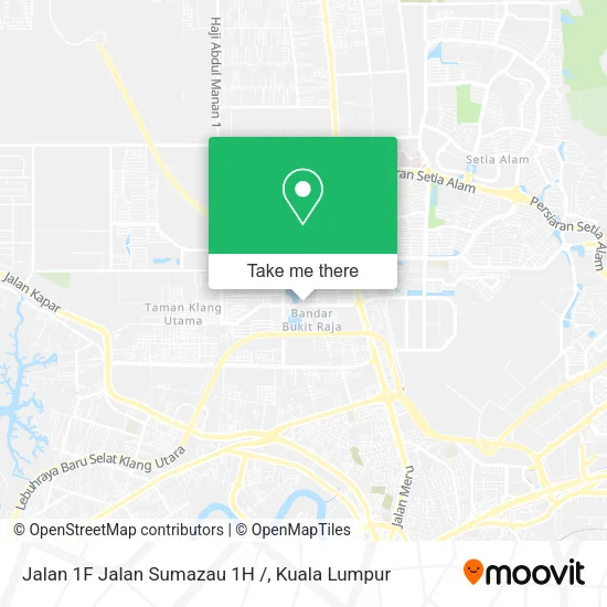 Jalan 1F Jalan Sumazau 1H / map