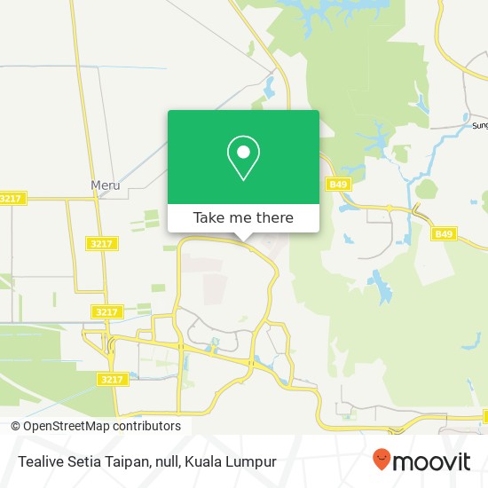 Tealive Setia Taipan, null map