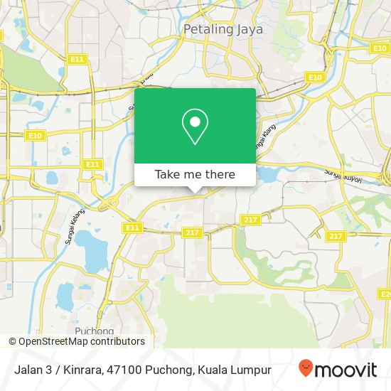 Jalan 3 / Kinrara, 47100 Puchong map