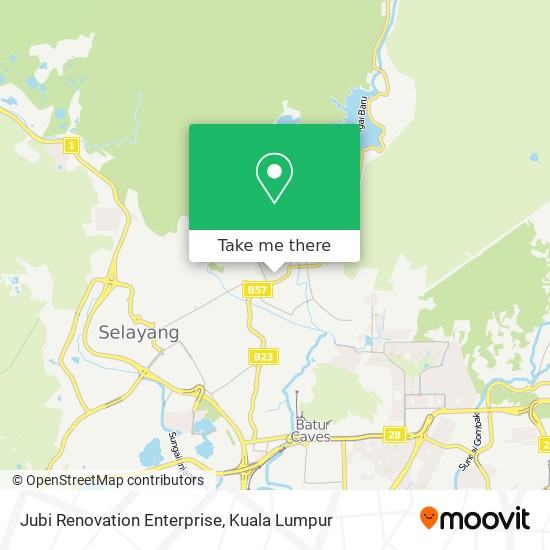 Jubi Renovation Enterprise map