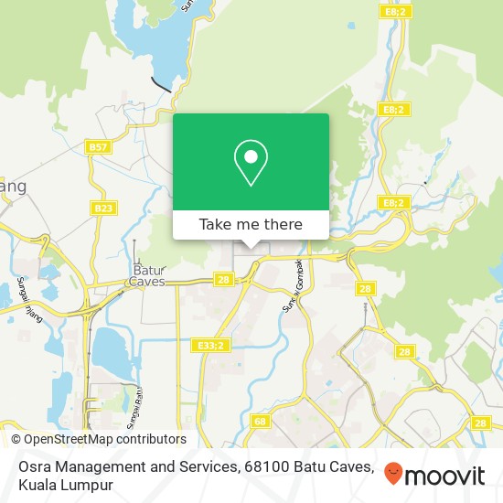 Osra Management and Services, 68100 Batu Caves map