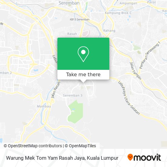 Warung Mek Tom Yam Rasah Jaya map