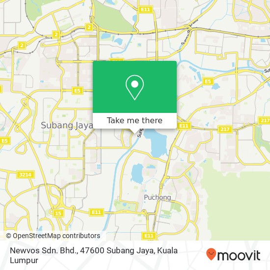 Newvos Sdn. Bhd., 47600 Subang Jaya map