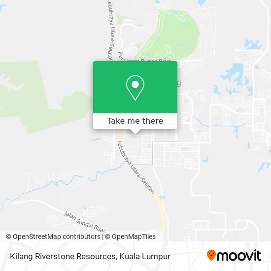 Kilang Riverstone Resources map