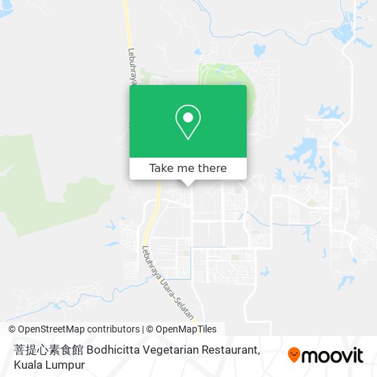 菩提心素食館 Bodhicitta Vegetarian Restaurant map