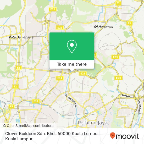 Clover Buildcon Sdn. Bhd., 60000 Kuala Lumpur map