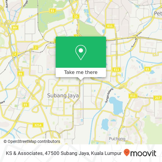 KS & Associates, 47500 Subang Jaya map