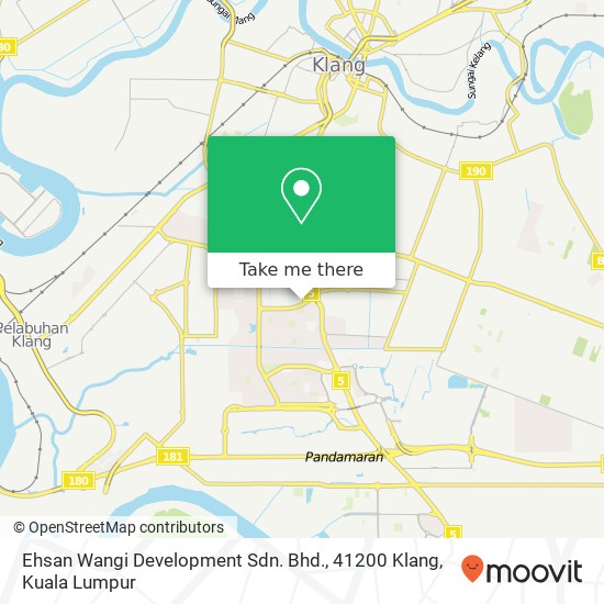 Ehsan Wangi Development Sdn. Bhd., 41200 Klang map
