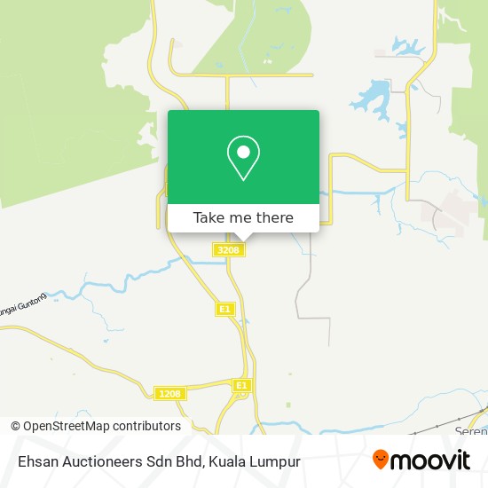 Ehsan Auctioneers Sdn Bhd map