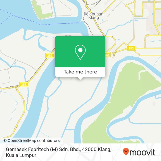 Gemasek Febritech (M) Sdn. Bhd., 42000 Klang map