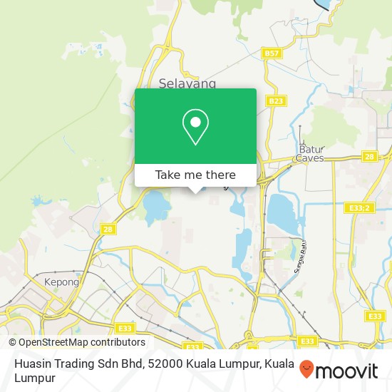 Peta Huasin Trading Sdn Bhd, 52000 Kuala Lumpur