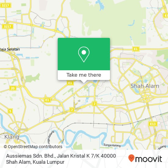 Peta Aussiemas Sdn. Bhd., Jalan Kristal K 7 / K 40000 Shah Alam