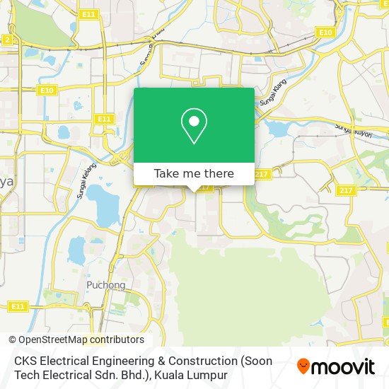 CKS Electrical Engineering & Construction (Soon Tech Electrical Sdn. Bhd.) map