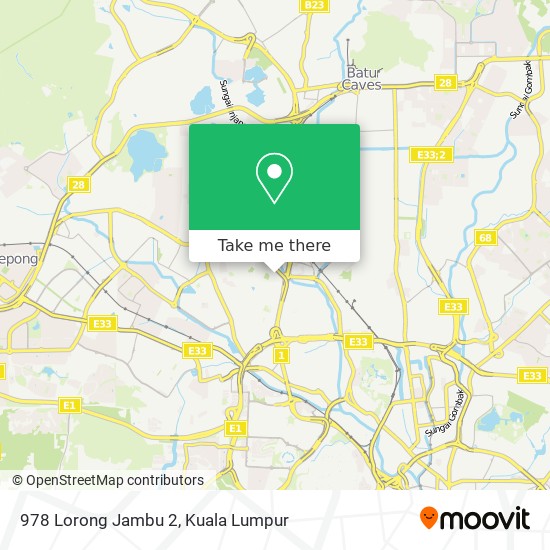 Peta 978 Lorong Jambu 2
