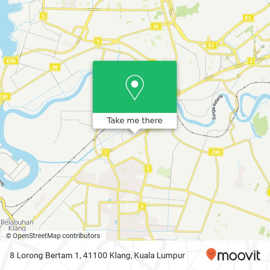 8 Lorong Bertam 1, 41100 Klang map