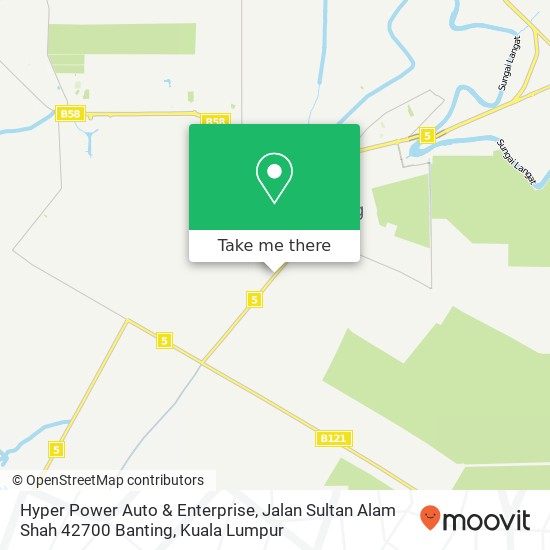 Hyper Power Auto & Enterprise, Jalan Sultan Alam Shah 42700 Banting map