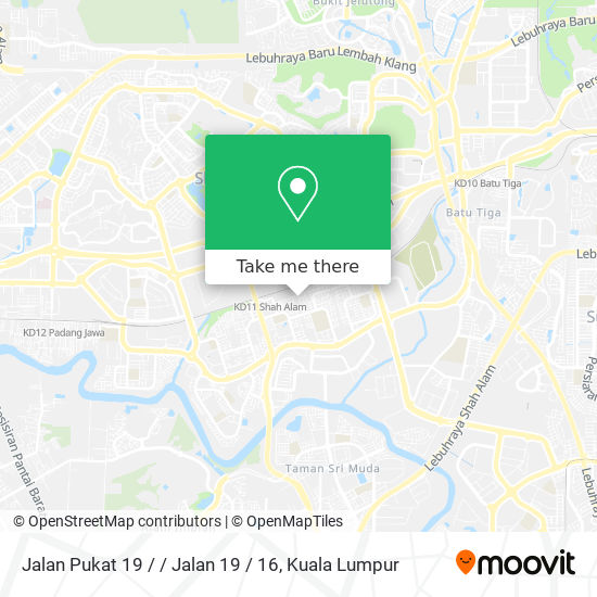 Peta Jalan Pukat 19 / / Jalan 19 / 16