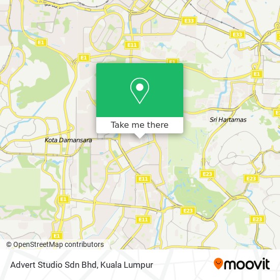 Advert Studio Sdn Bhd map