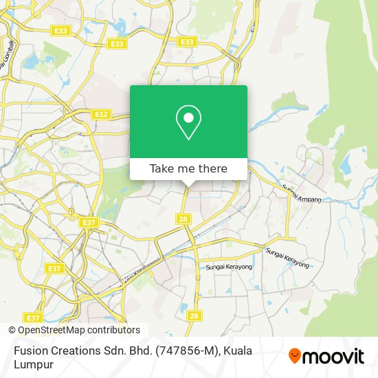 Fusion Creations Sdn. Bhd. (747856-M) map