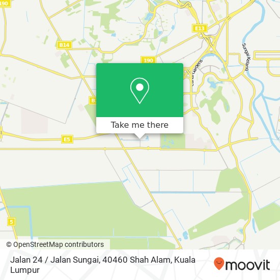 Jalan 24 / Jalan Sungai, 40460 Shah Alam map