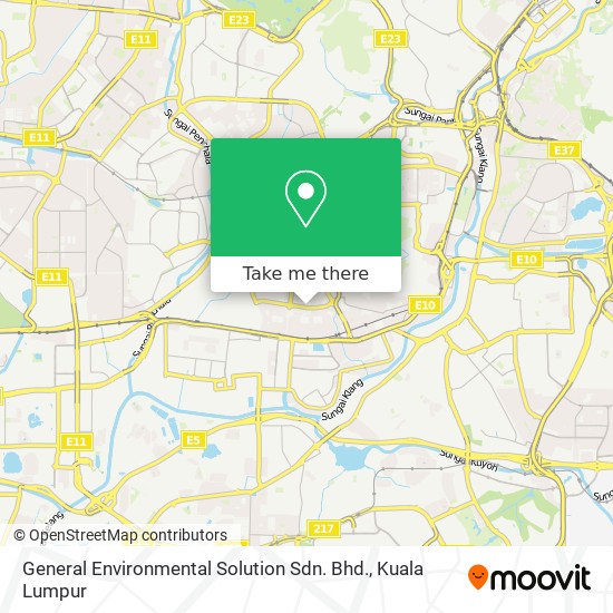 General Environmental Solution Sdn. Bhd. map