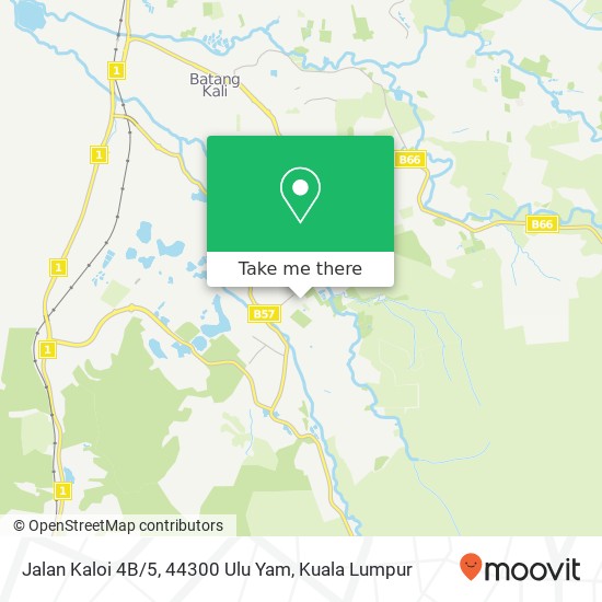 Jalan Kaloi 4B / 5, 44300 Ulu Yam map