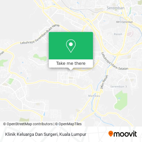 Peta Klinik Keluarga Dan Surgeri