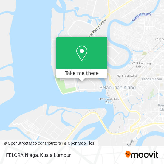 FELCRA Niaga map