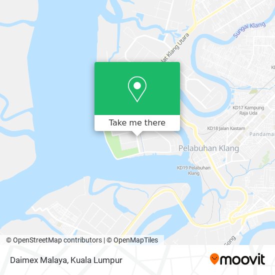 Daimex Malaya map