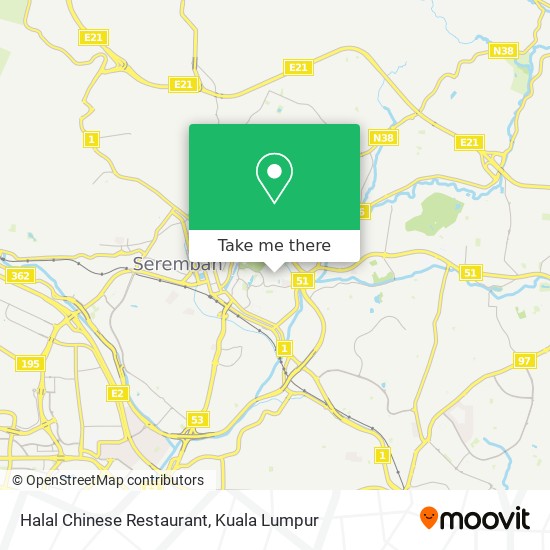 Halal Chinese Restaurant map