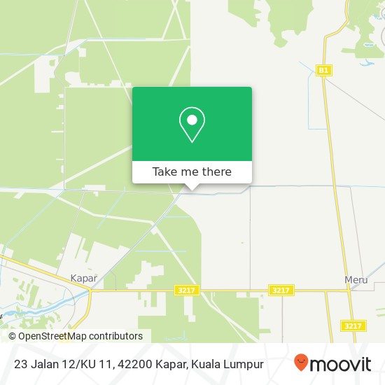 23 Jalan 12/KU 11, 42200 Kapar map