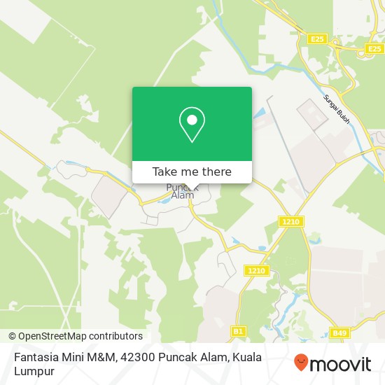 Fantasia Mini M&M, 42300 Puncak Alam map