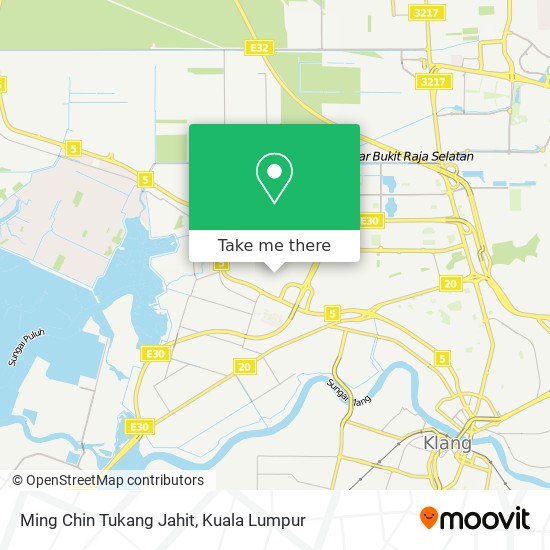 Ming Chin Tukang Jahit map