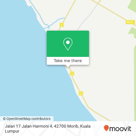 Jalan 17 Jalan Harmoni 4, 42700 Morib map